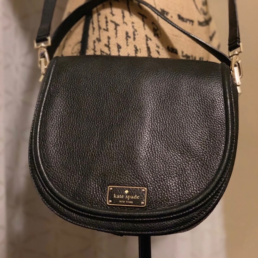 Katespade black crossbody bag